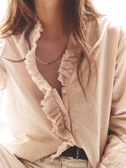 Blouse Kayde Shirt Parchment