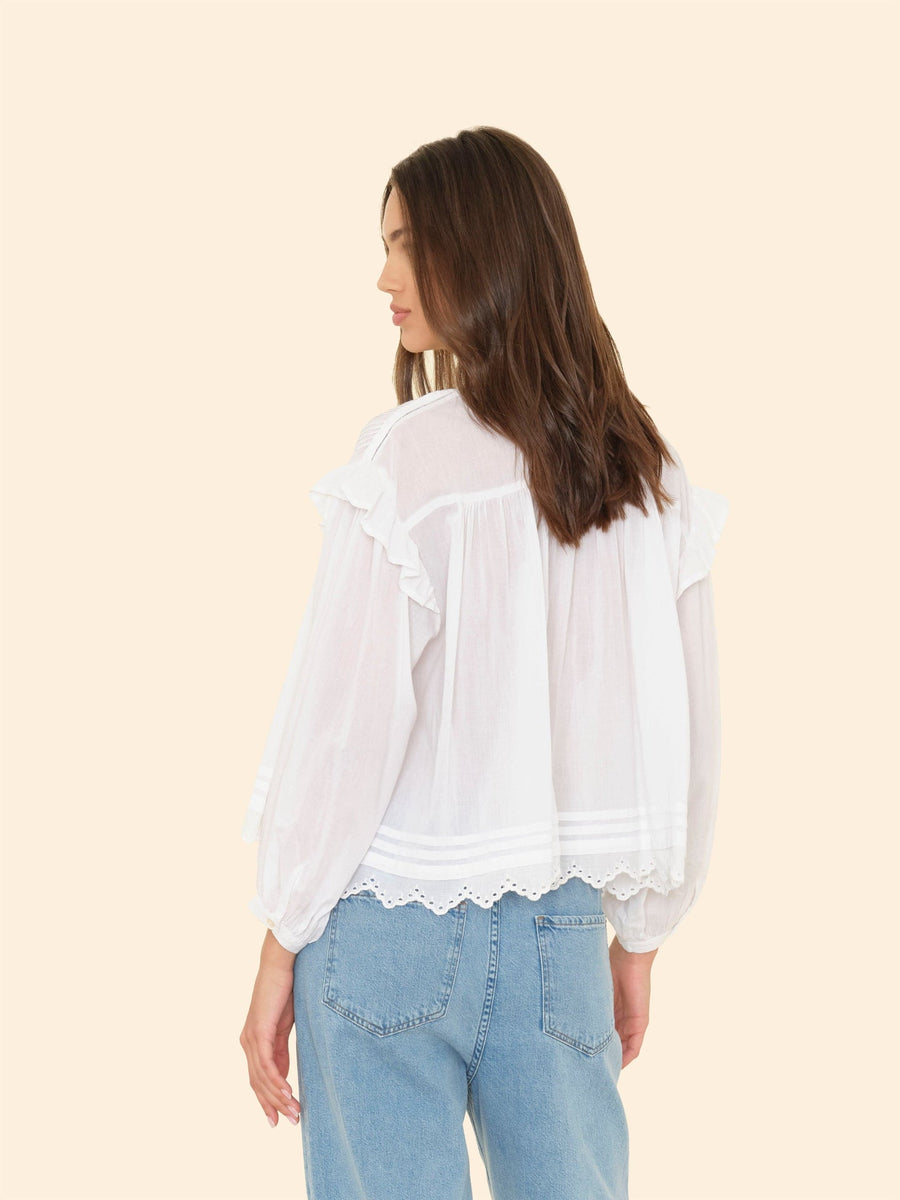 Blouse X5cfc006 Lucielle Top White