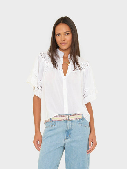Blouse Mae Shirt White