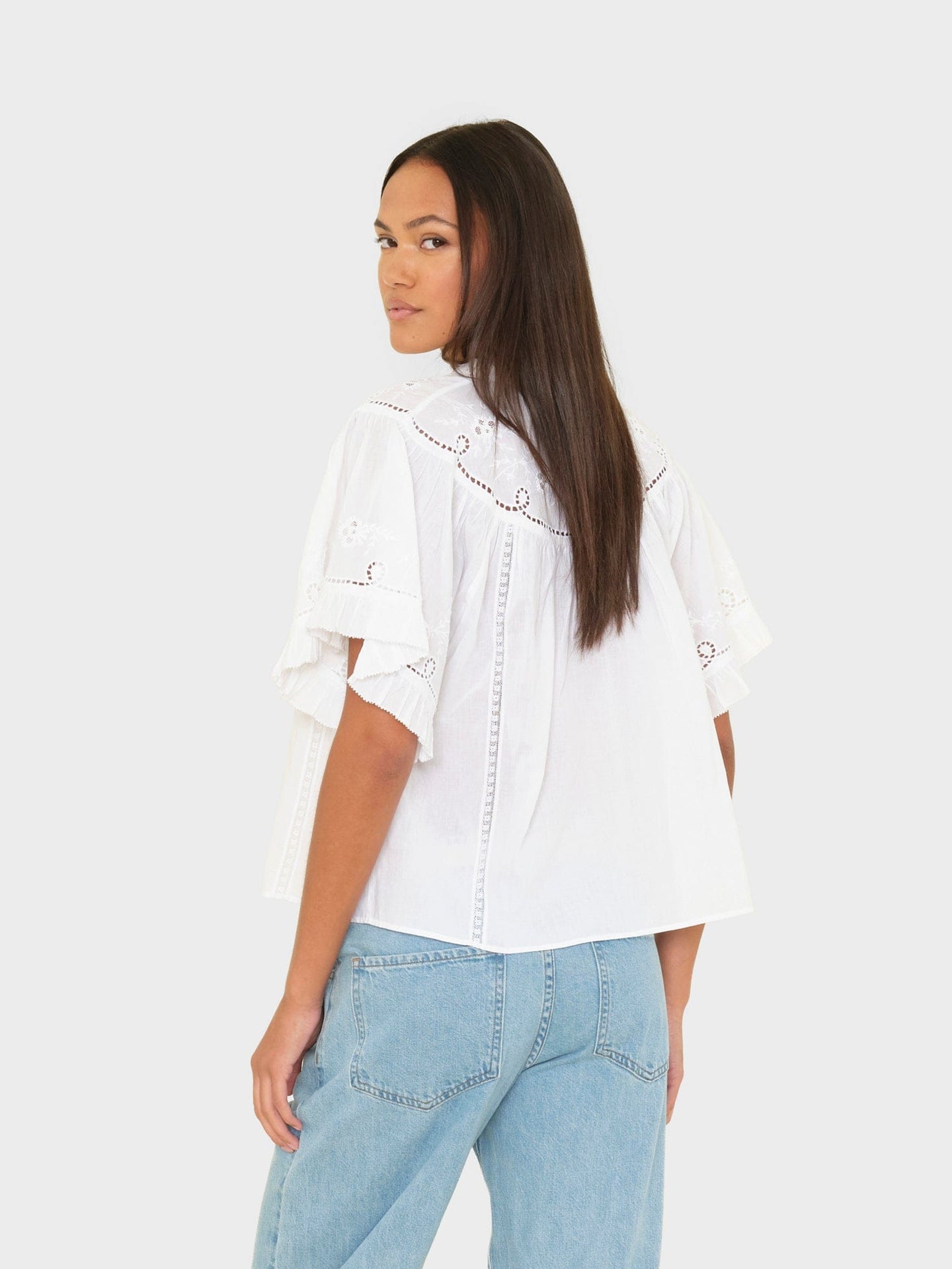 Blouse Mae Shirt White