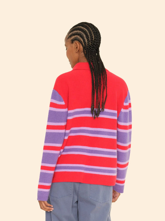 Pullover Maude Sweater Red-Petals