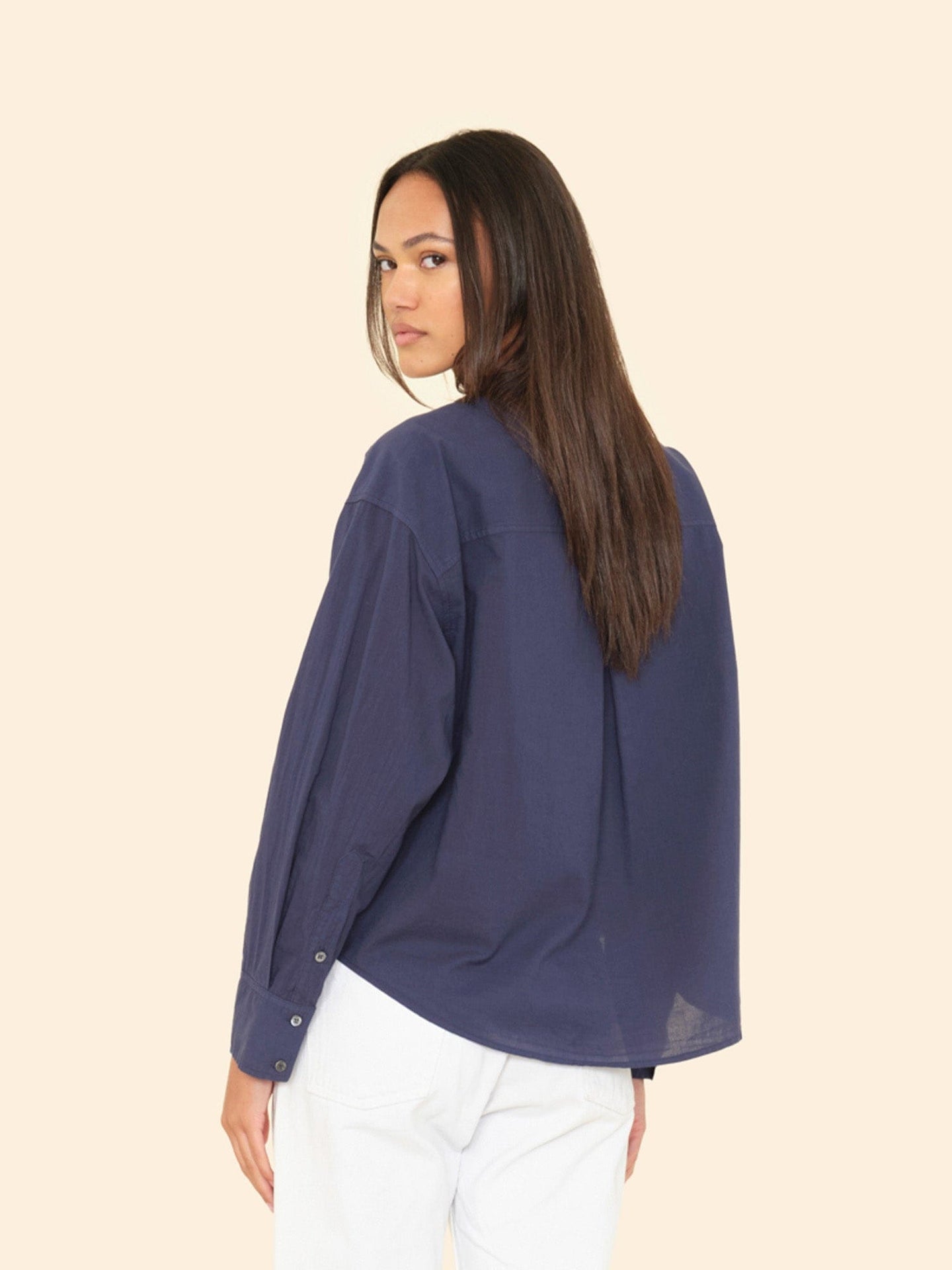 Blouse Miranda Shirt Navy