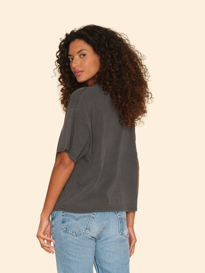 Tshirt Palmer Tee Vintage-Black