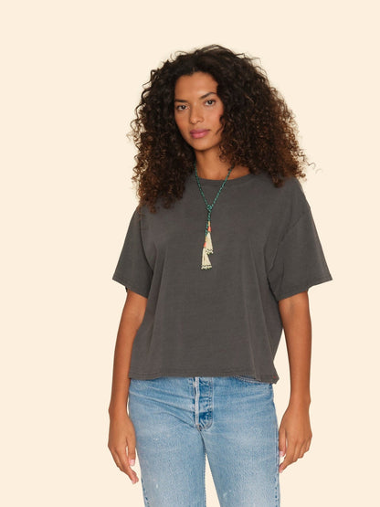 Tshirt Palmer Tee Vintage-Black