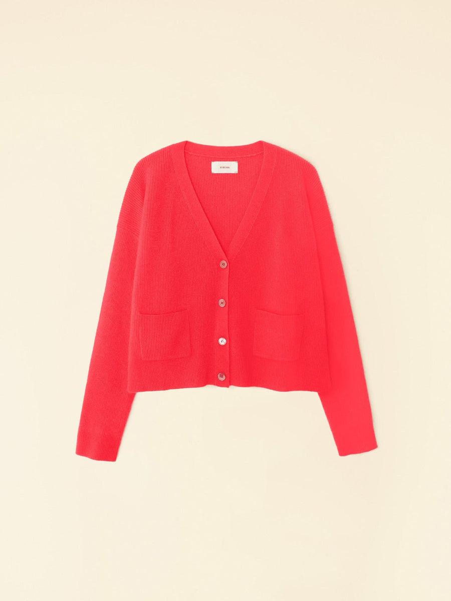 Cardigan X9mrs002 Trudie Cardigan Red-Robin