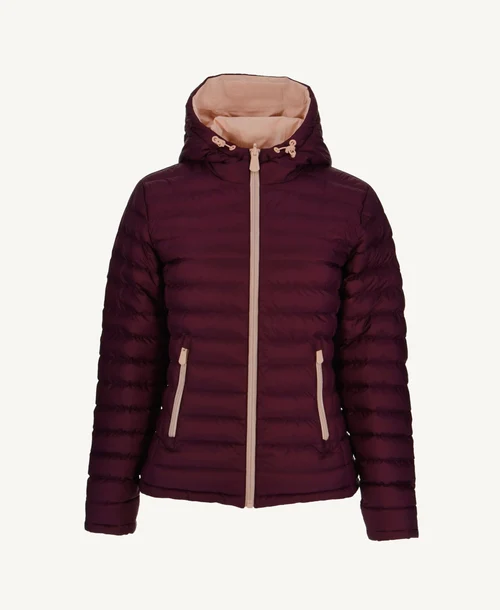 Reversible Jacket Vienne Rose-Pale-Aubergine