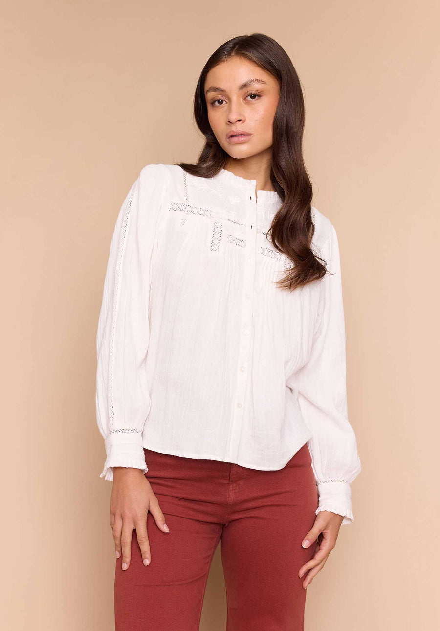 Blouse Laure Nude