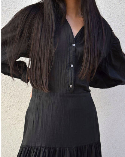 Dress Joana Dre Vo Dark-Blue