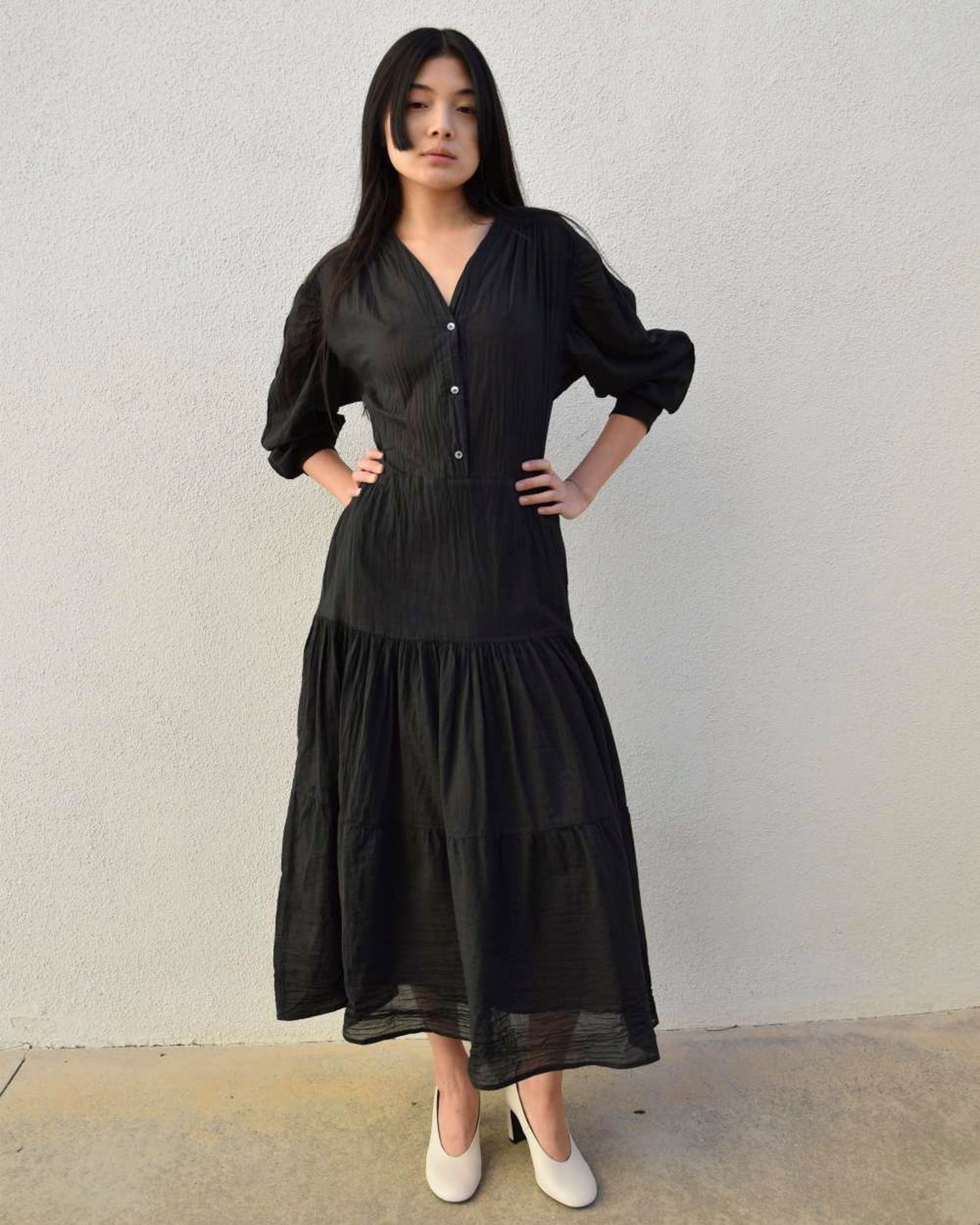 Dress Joana Dre Vo Dark-Blue