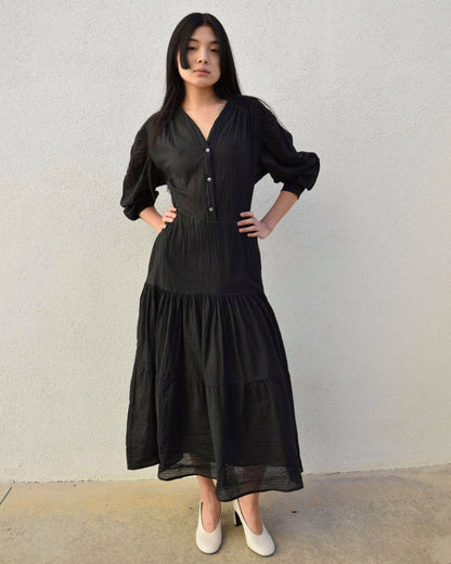 Dress Joana Dre Vo Dark-Blue