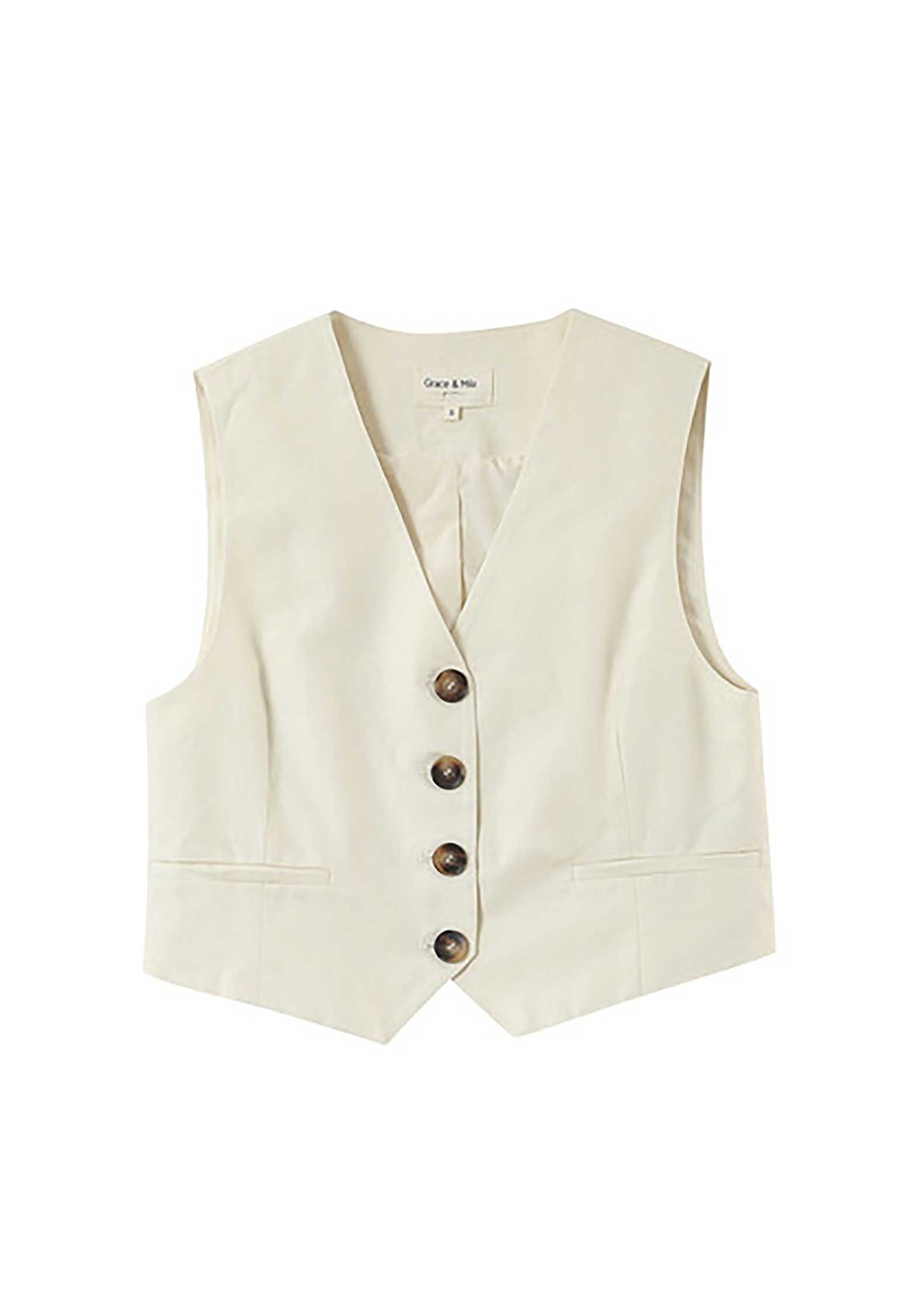 Gilet Penn Ecru
