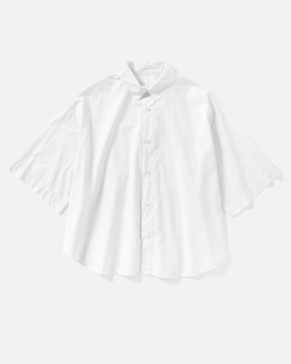 Women's Button-Down Shirt 100% Cotton Poplin - White