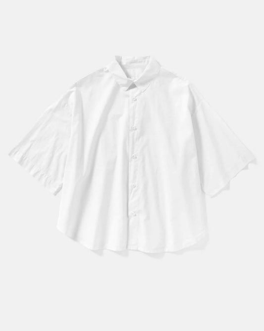 Women's Button-Down Shirt 100% Cotton Poplin - White