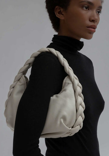 Shoulder Bag Espiga Ivory