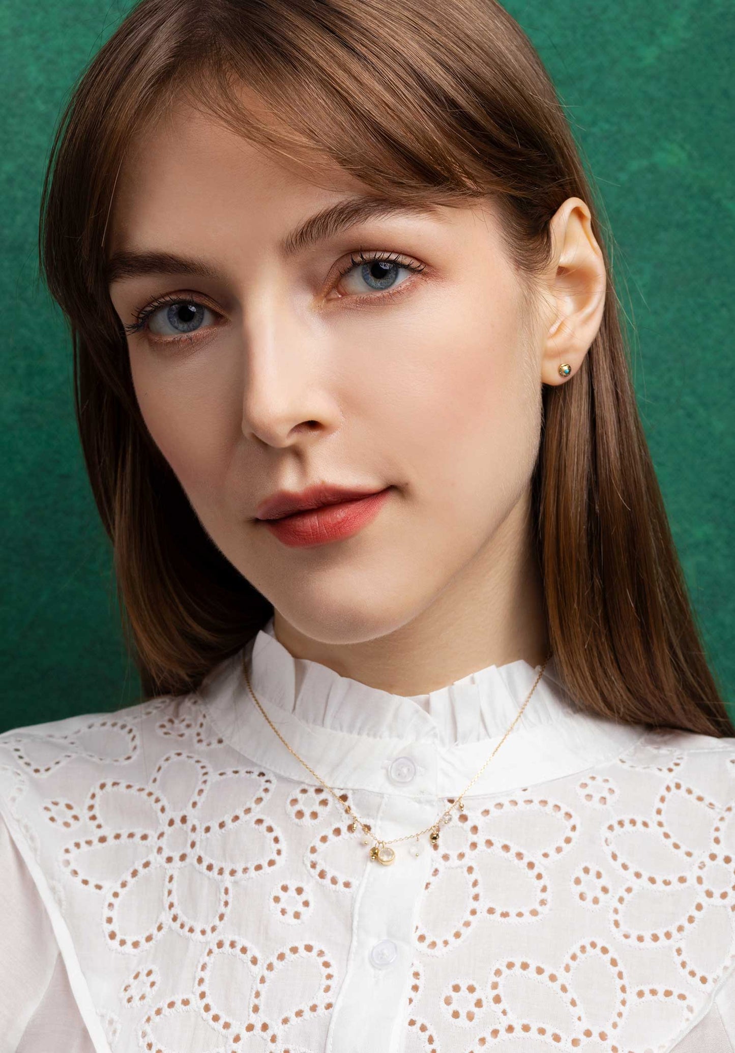 Necklace Loop Pierre-De-Lune