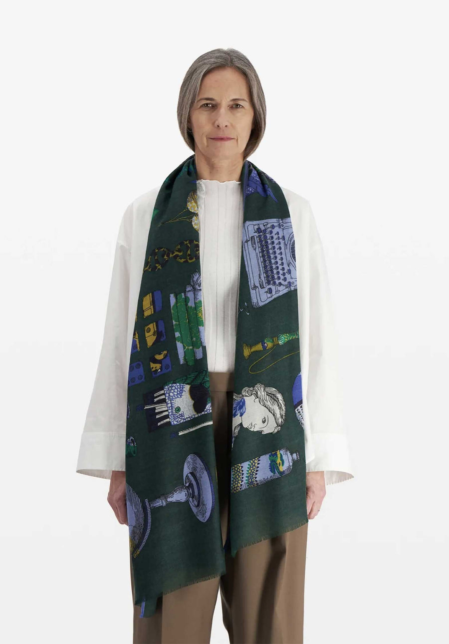 Scarf Et18ic10 Green