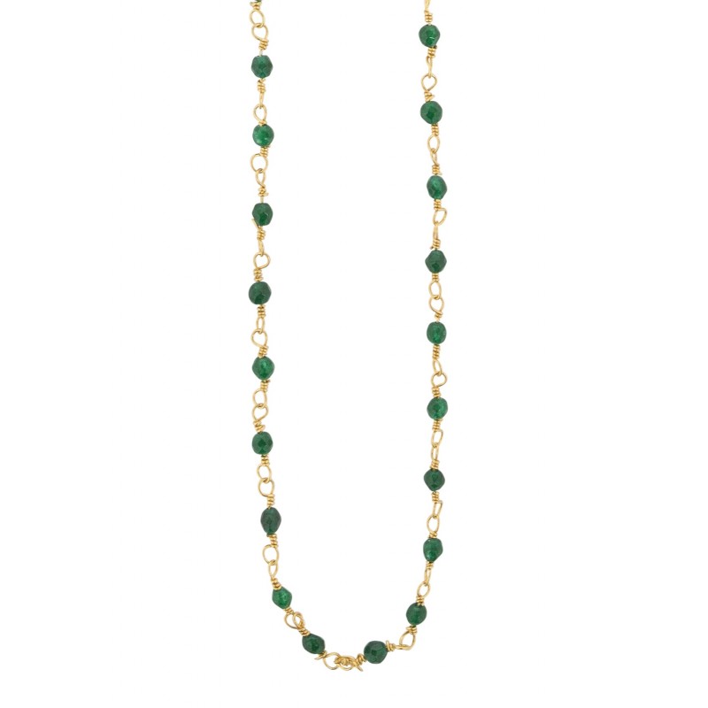 Necklace Ciem Emeraude