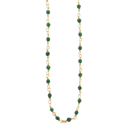 Necklace Ciem Emeraude