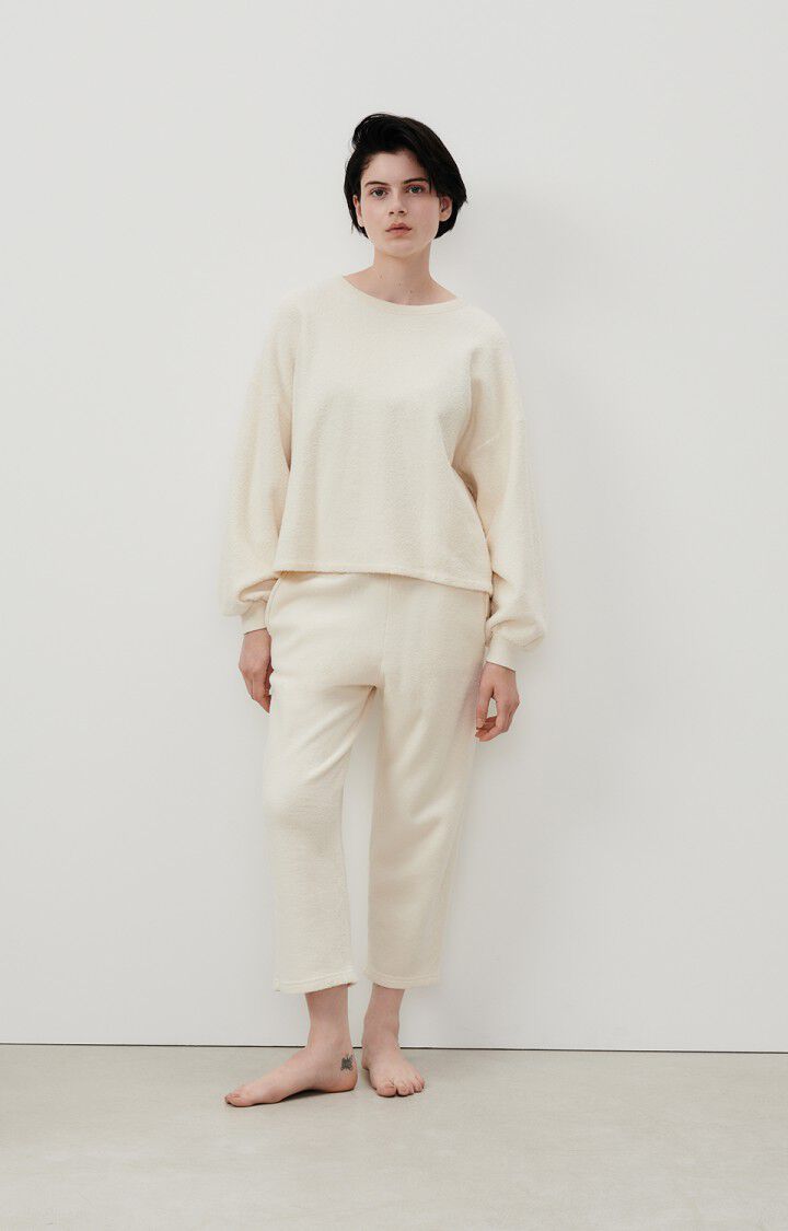 Sweatshirt Boby03a Ecru