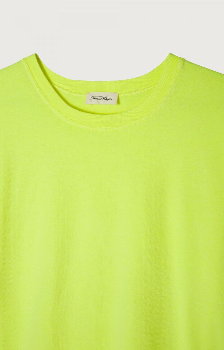 Tshirt Fiz02a Jaune Fluo RUE MADAME BOUTIQUE PARISIENNE