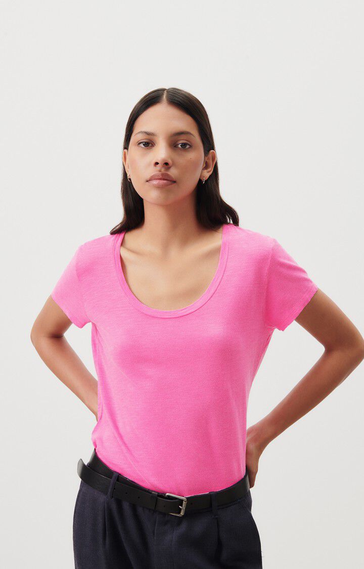 Tshirt Jac48v Rose-Fluo