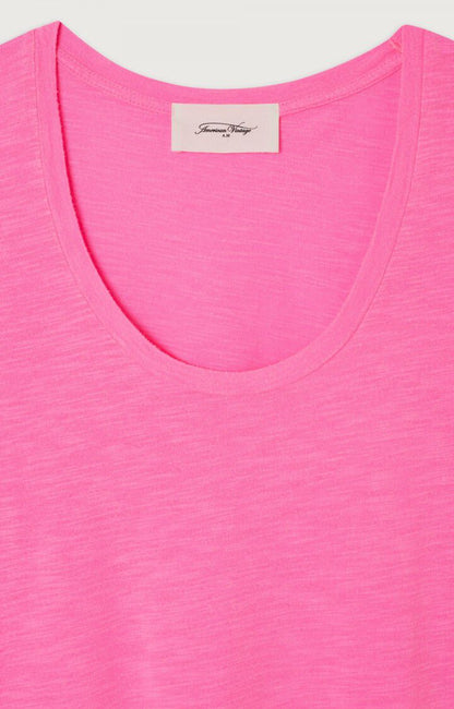 Tshirt Jac48v Rose-Fluo