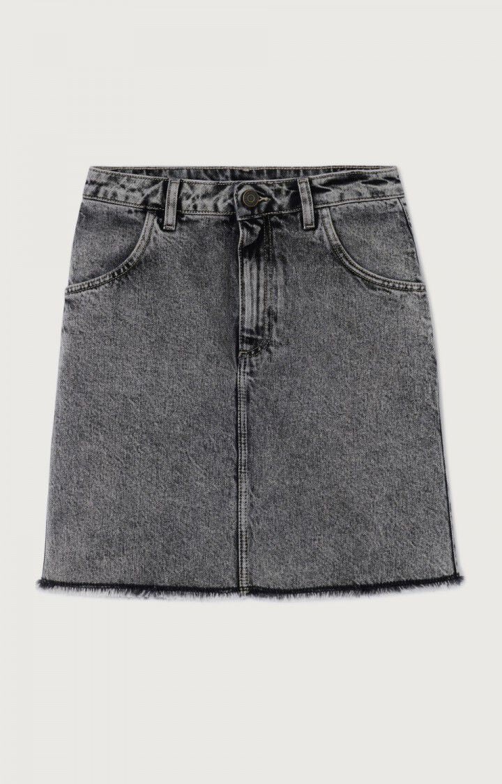 Denim Skirt Yop13e Grey-Salt-An