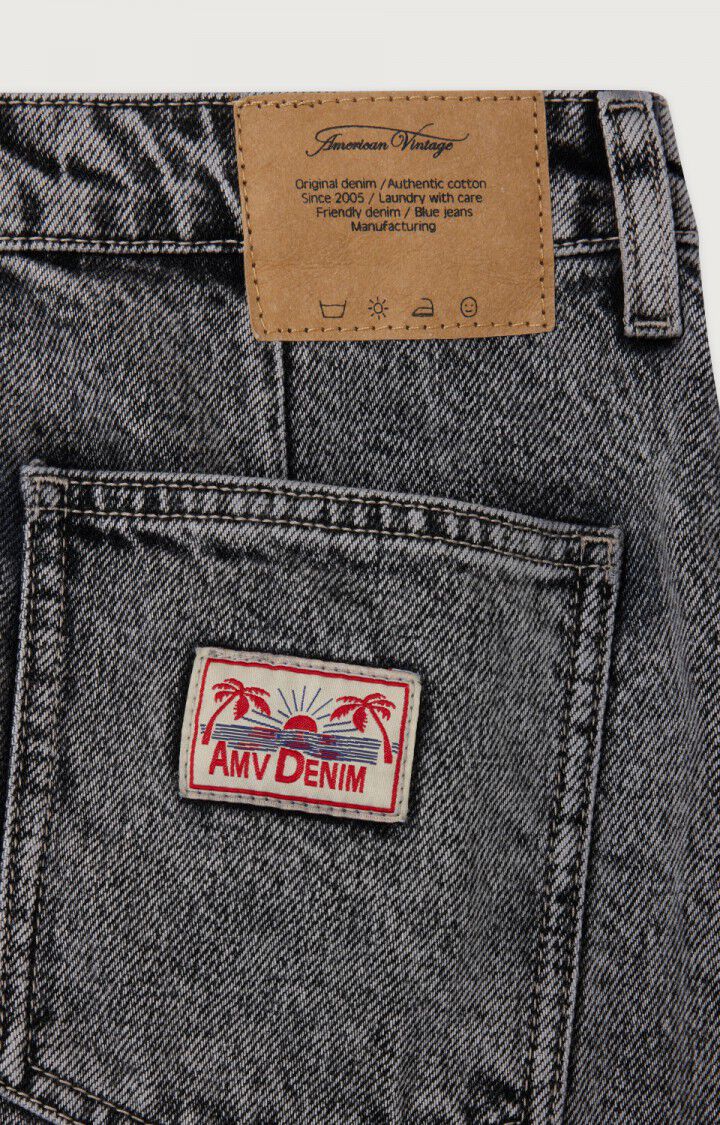 Denim Skirt Yop13e Grey-Salt-An