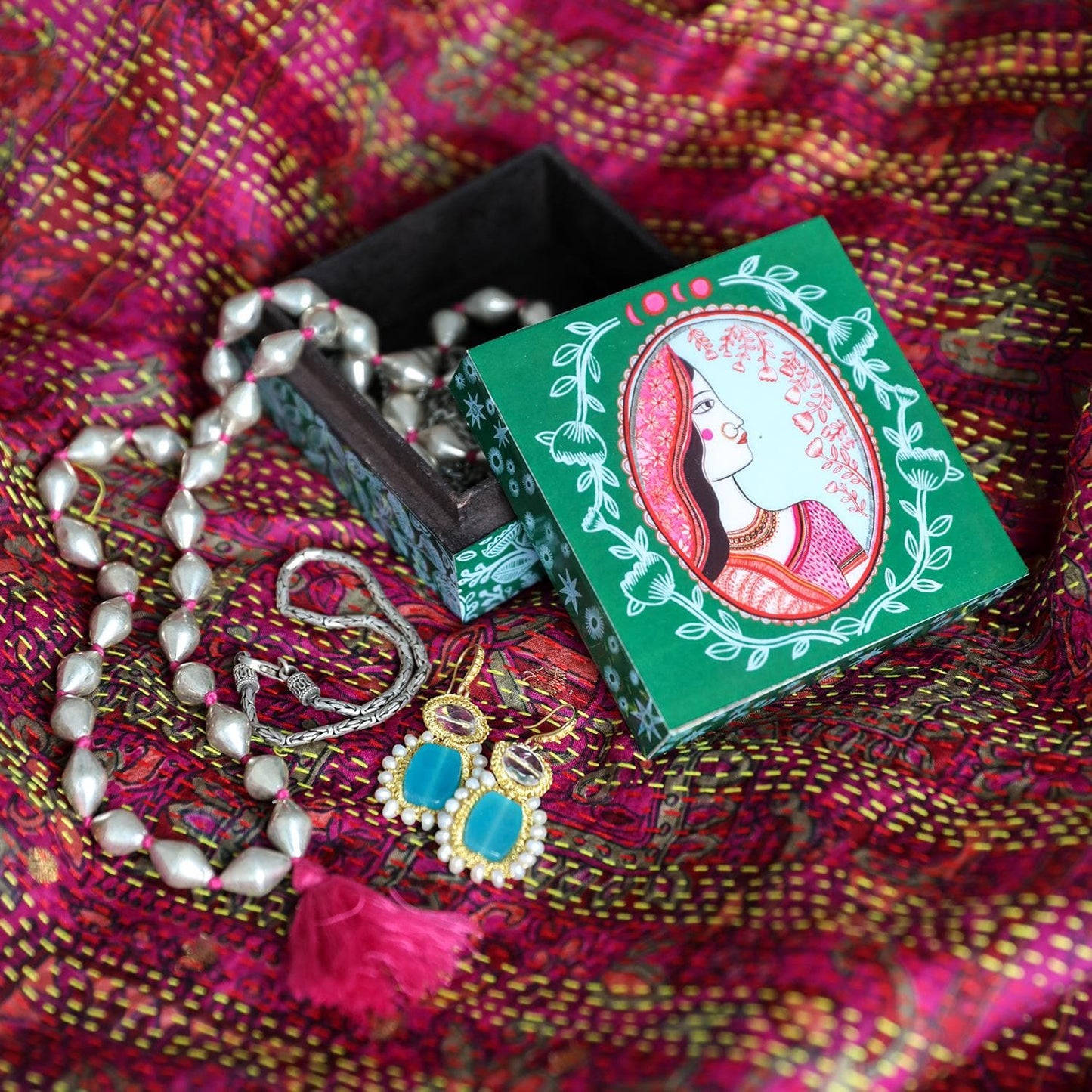 Decoration Dabba Green