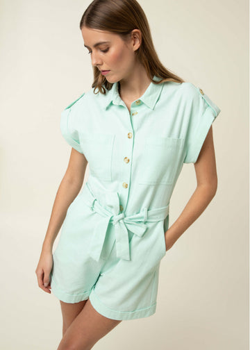 Ss Jumpsuit F12380 Melina Turquoise