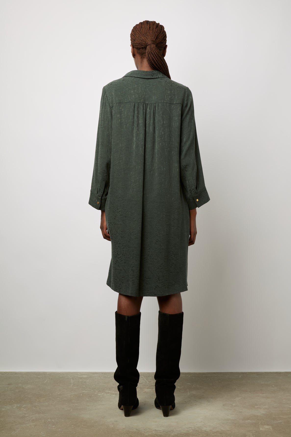 Dress Joanie Dyr61y122 Dark-Green