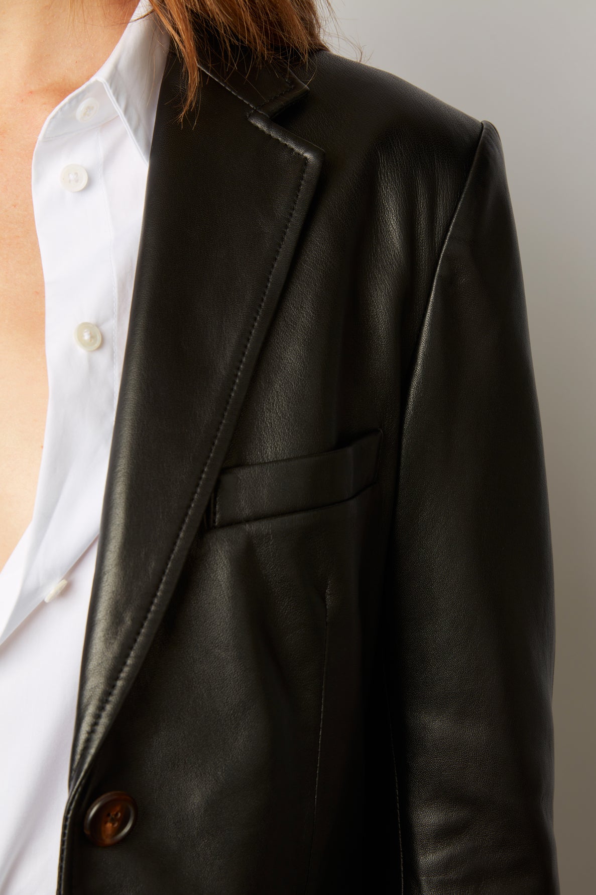Leather Garment Nahelle Dyy07y008 Black