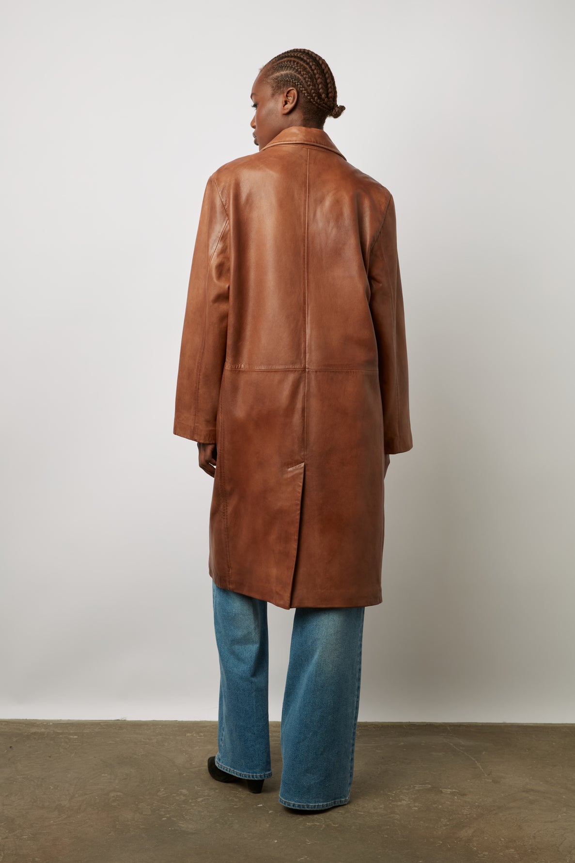 Leather Garment Johanna Dzy14z005 Brown