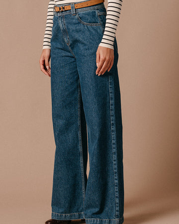 Jeans Pantalon 95 Bleu-Moyen