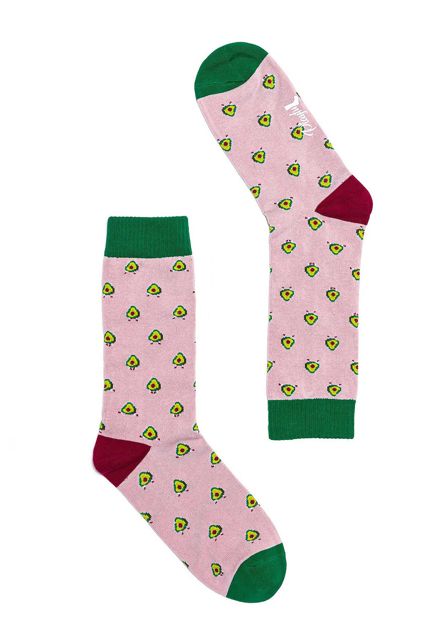Socks Avocado So Avocado Sock Pink
