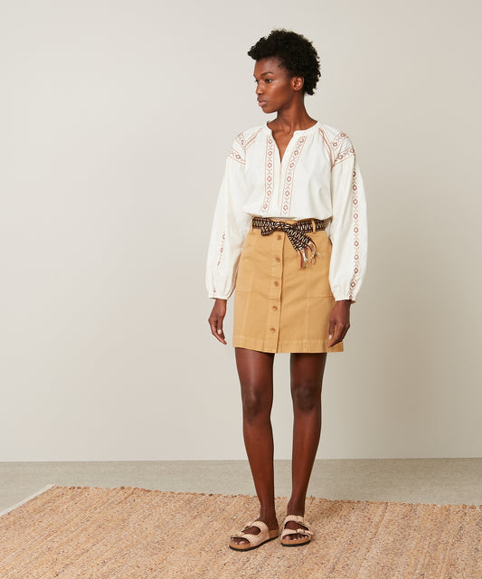 Pants Pove Cotton 33-Dune