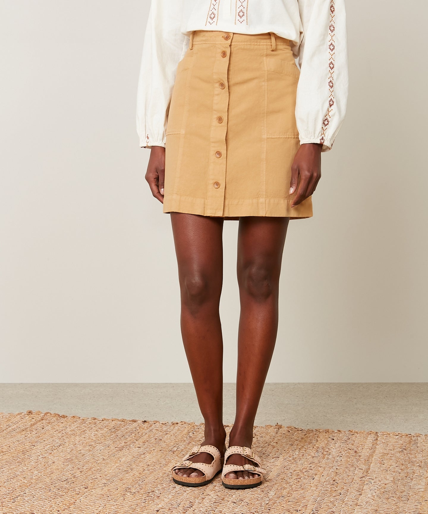 Pants Pove Cotton 33-Dune