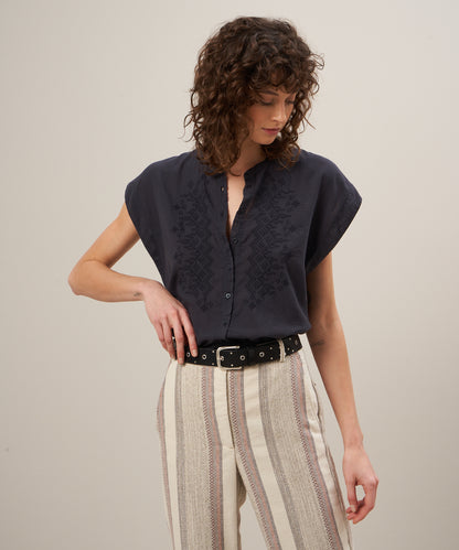 Blouse Teary Bbth501 14-Graphite