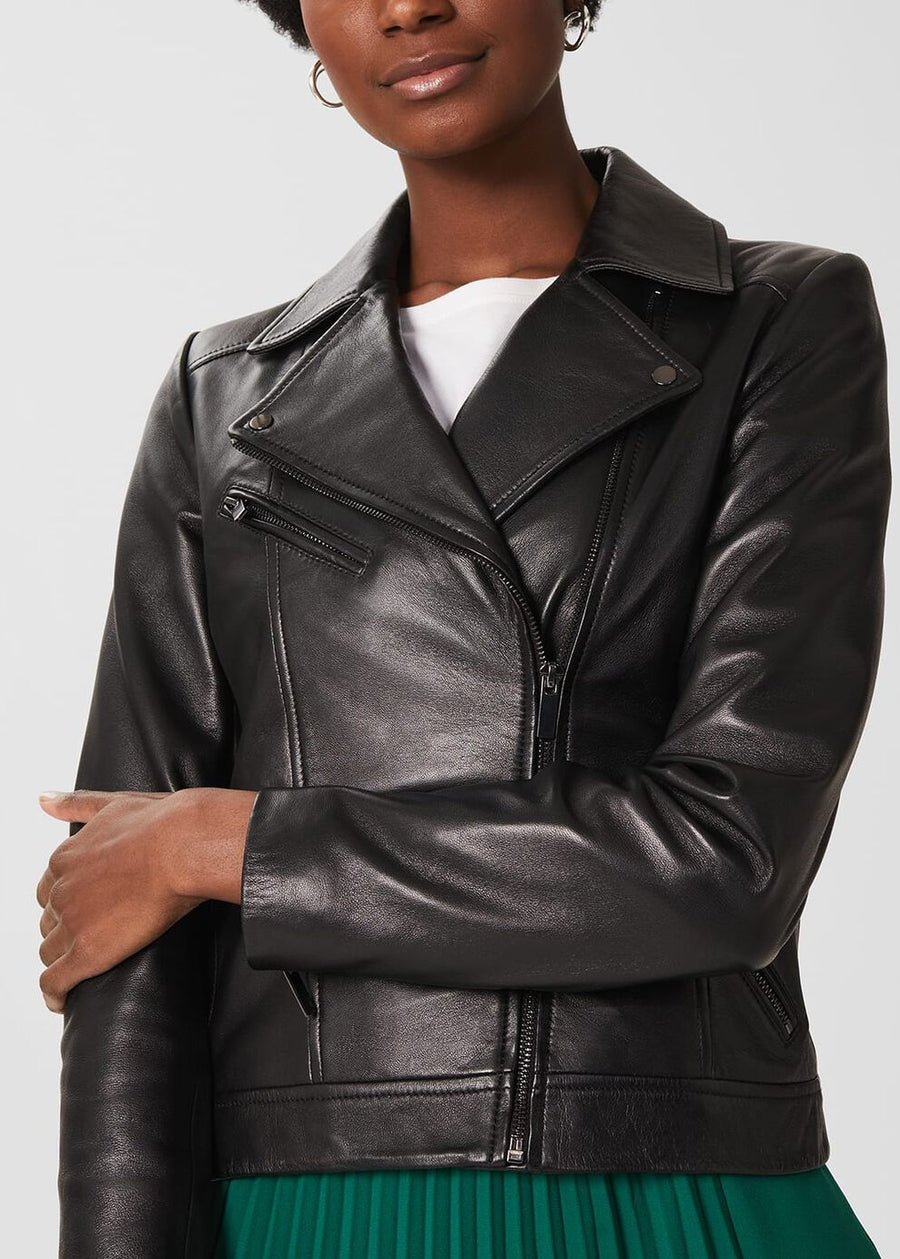 Dakota Leather Jacket 0123/3199/3472l00 Black