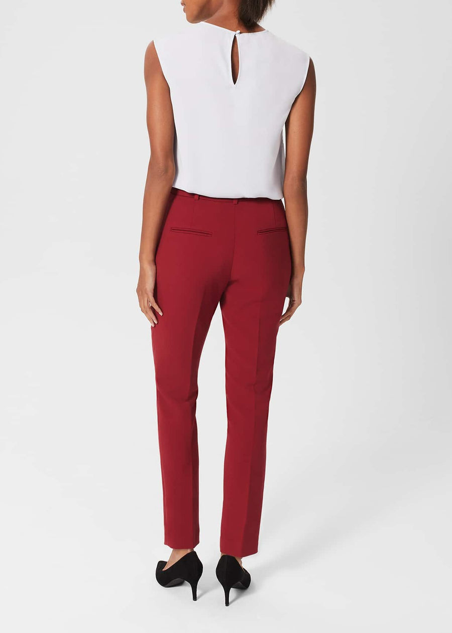 Suki Trousers 0123/8104/9845l00 Rhubarb-Red