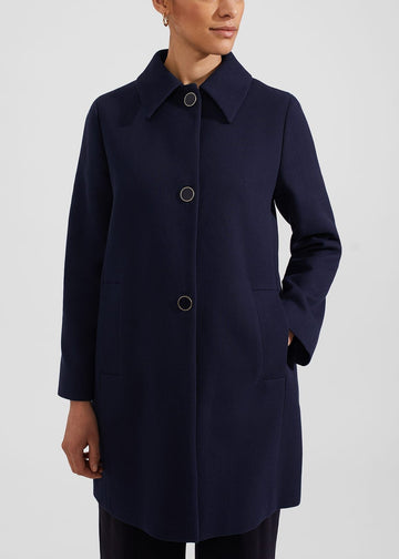 Milena Coat 0124/3917/9083l00 Navy