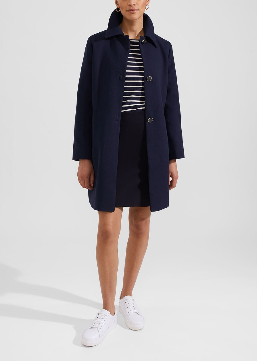 Milena Coat 0124/3917/9083l00 Navy