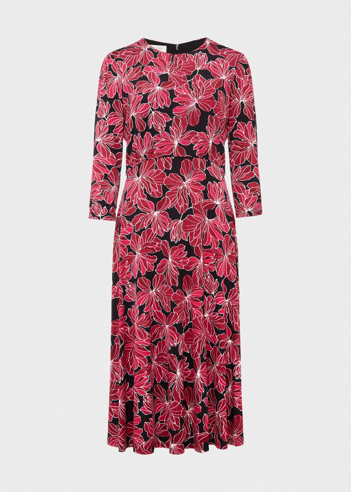 Mabel Jersey Dress 0124/5102/9324l00 Black-Pink