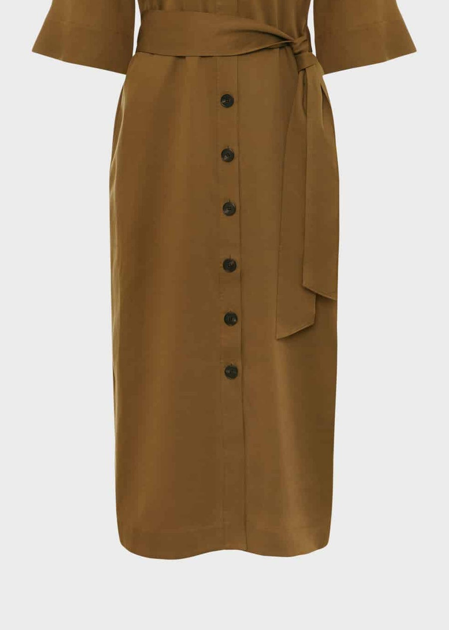 Claremont Dress 0124/5214/3525l00 Dark-Khaki