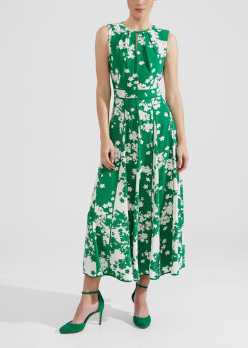 Angelica Dress 0124/5580/9045l00 Green-Ivory