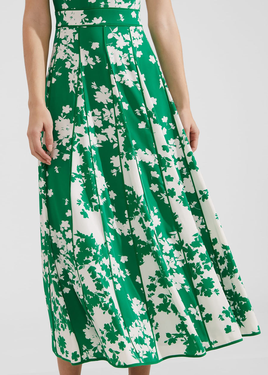 Angelica Dress 0124/5580/9045l00 Green-Ivory
