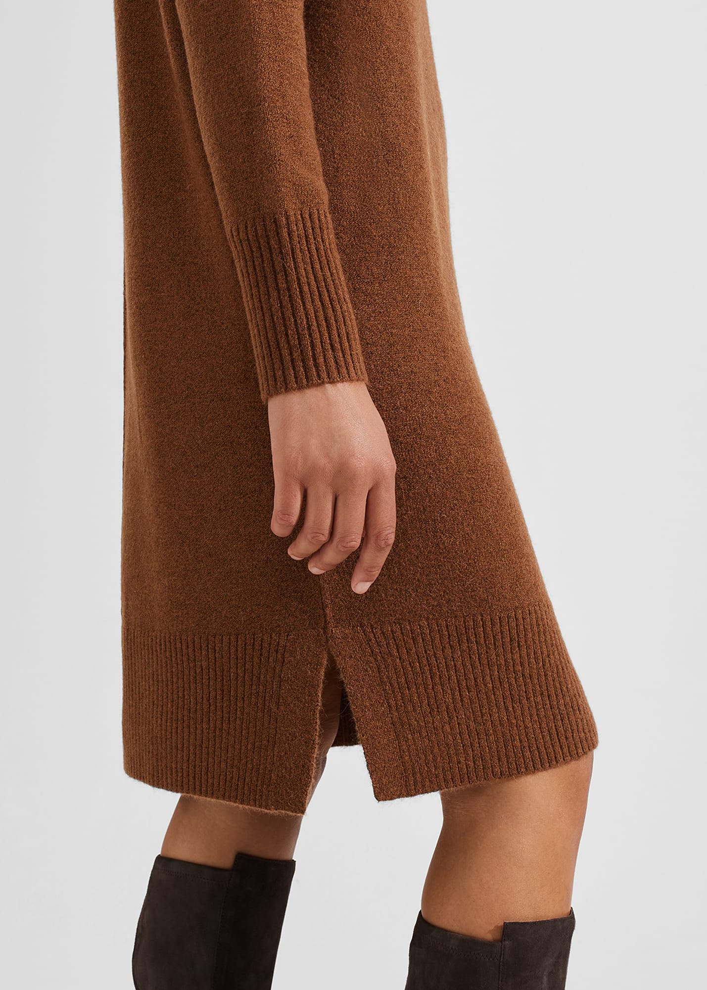 Nessa Knitted Dress 0124/9610/3072l00 Toffee