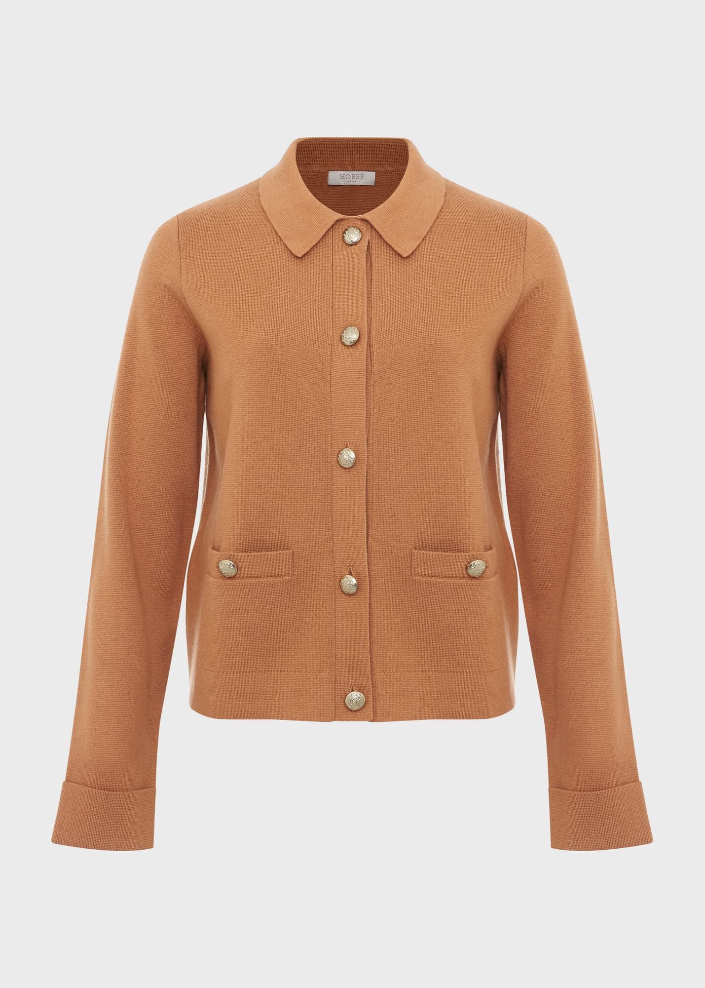 Mora Knitted Jacket 0124/9636/9083l00 Classic-Camel
