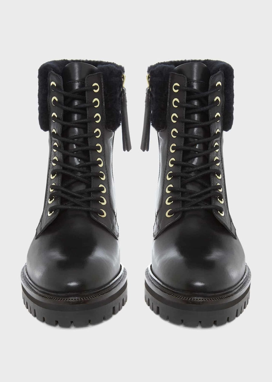 Lizzie black suede hot sale studded ankle boots