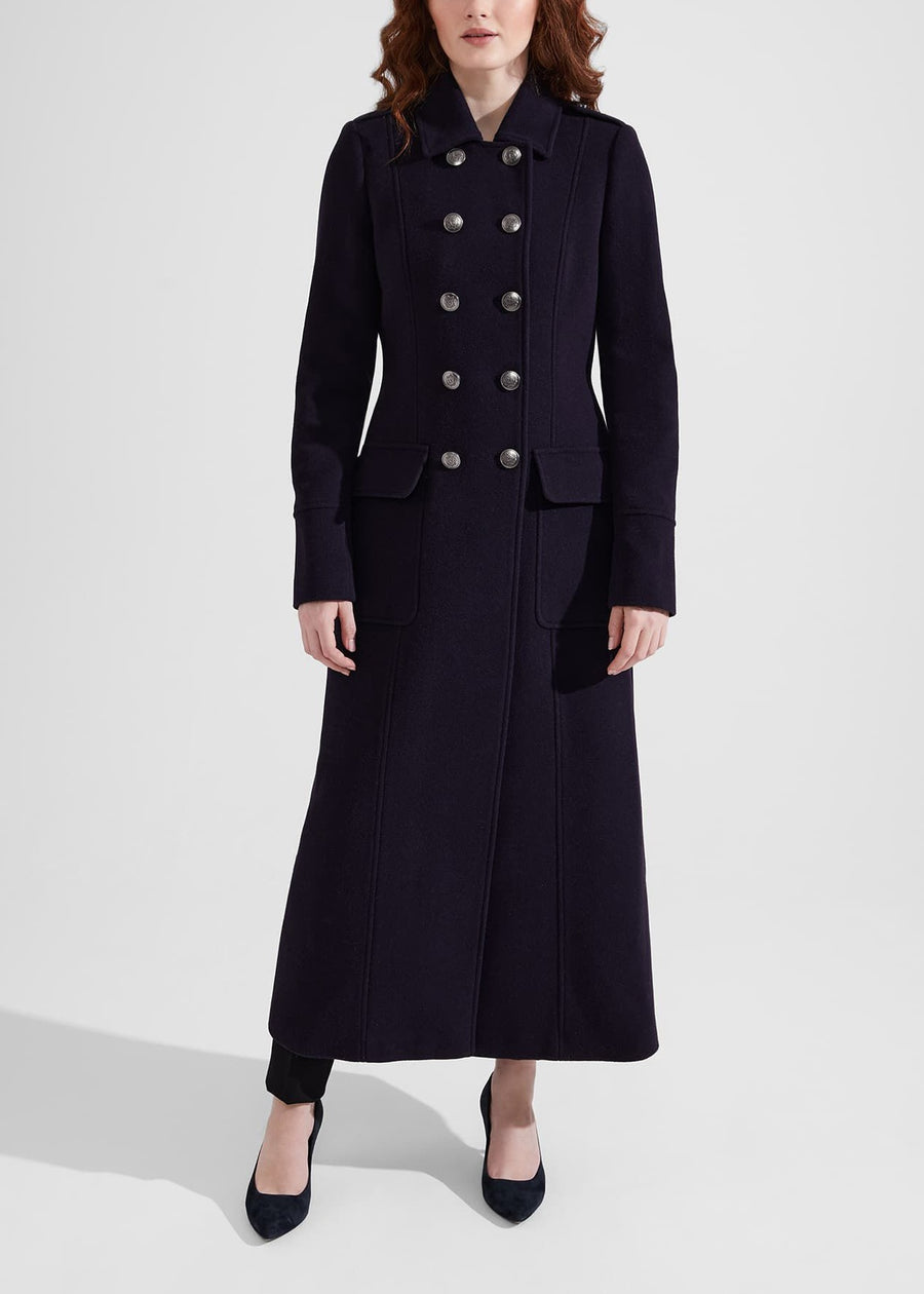 Hobbs navy hotsell romy coat